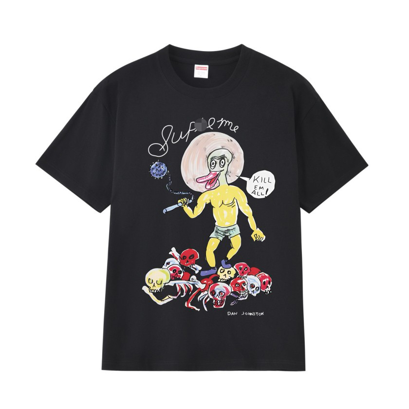 シュプリームメンズ レディース 半袖Tシャツ