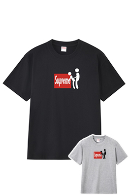 シュプリームメンズ レディース 半袖Tシャツ