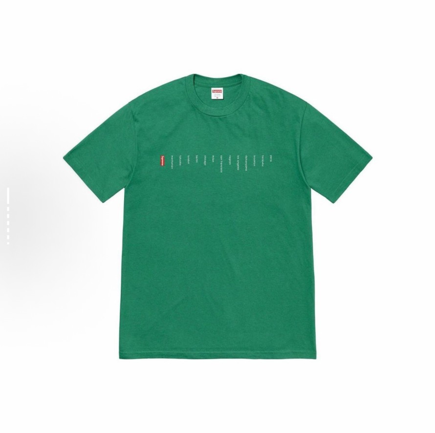 シュプリームメンズ レディース 半袖Tシャツ