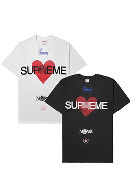 シュプリームメンズ レディース 半袖Tシャツ