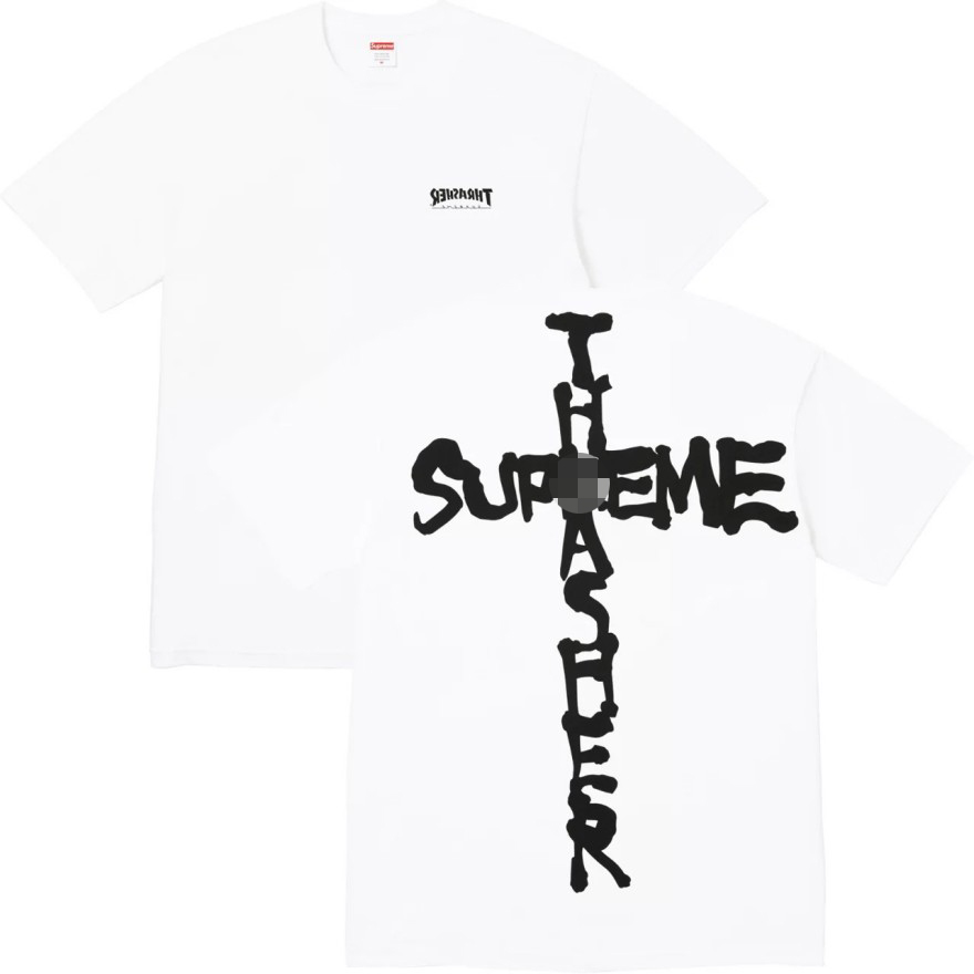 シュプリームメンズ レディース 半袖Tシャツ