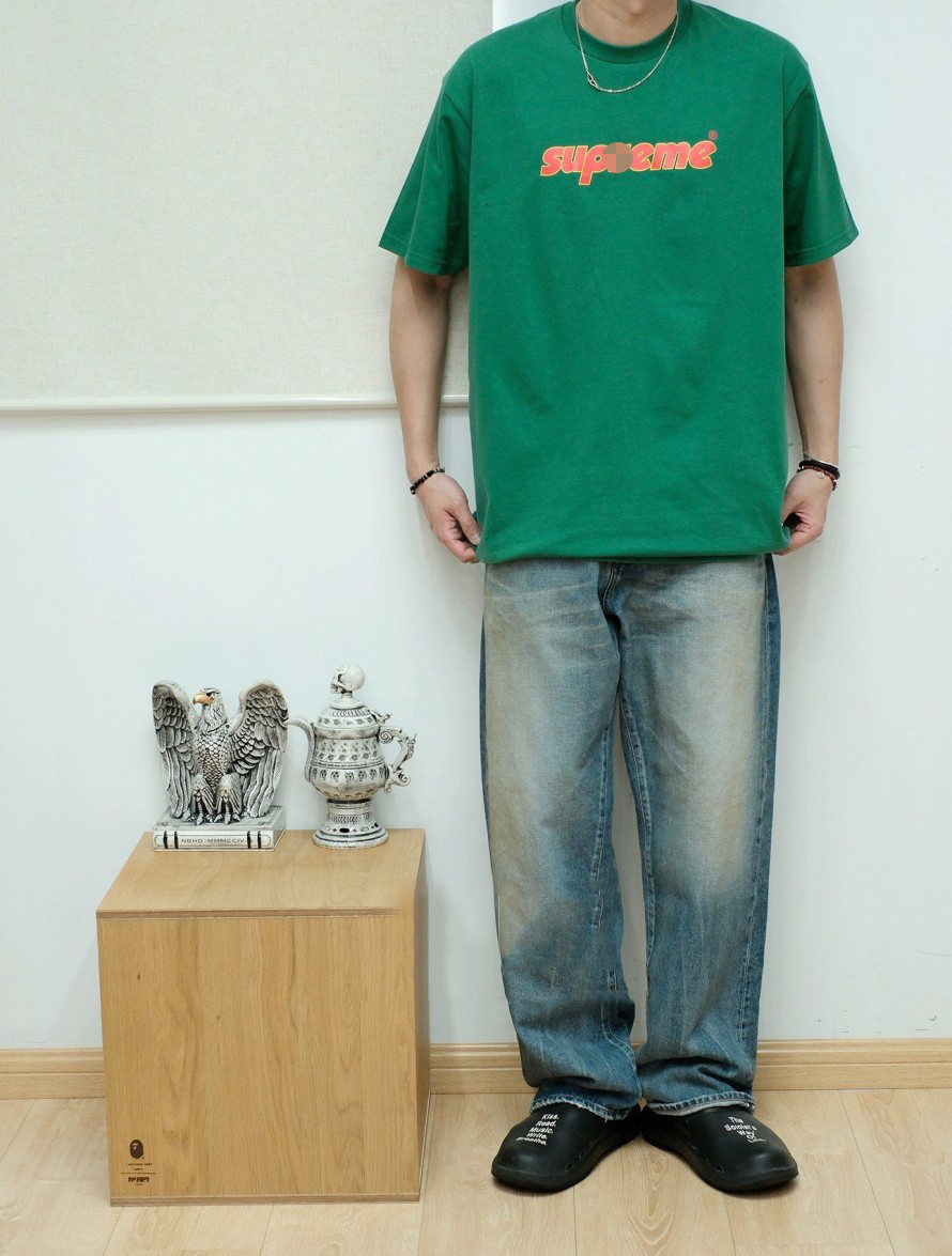 シュプリームメンズ レディース 半袖Tシャツ