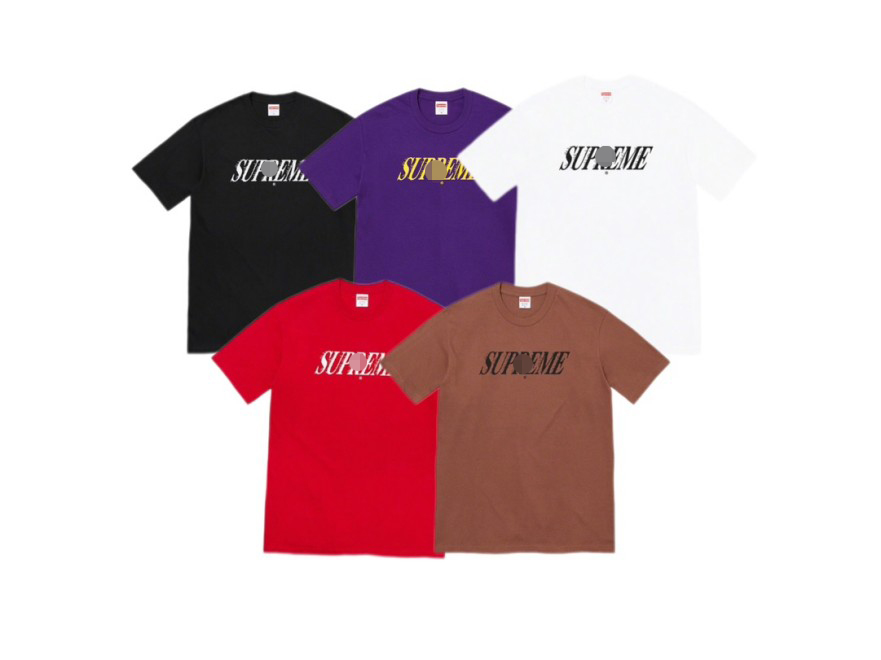 シュプリームメンズ レディース 半袖Tシャツ