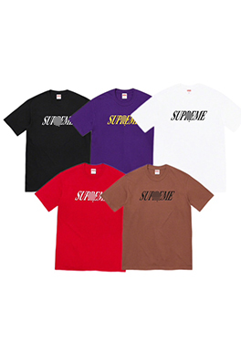 シュプリームメンズ レディース 半袖Tシャツ