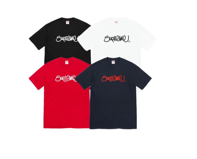 シュプリームメンズ レディース 半袖Tシャツ