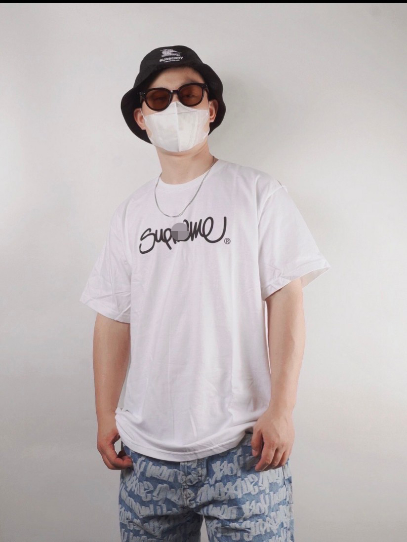 シュプリームメンズ レディース 半袖Tシャツ