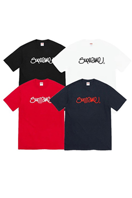 シュプリームメンズ レディース 半袖Tシャツ