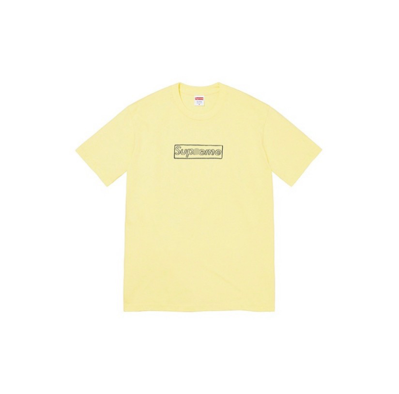 シュプリーム×KAWS WEEKメンズ レディース 半袖Tシャツ