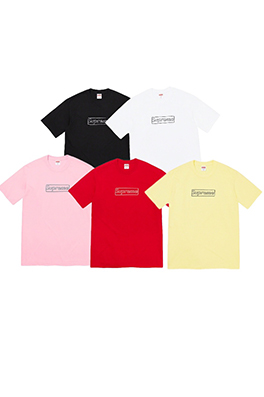 シュプリーム×KAWS WEEKメンズ レディース 半袖Tシャツ