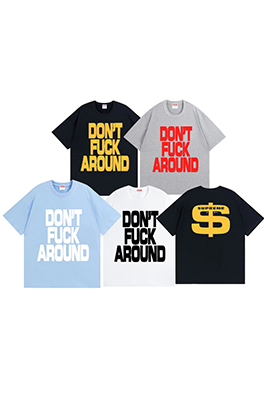 シュプリームメンズ レディース 半袖Tシャツ