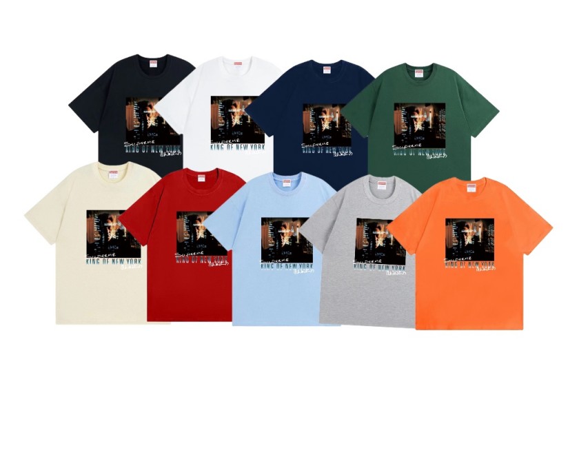 シュプリームメンズ レディース 半袖Tシャツ