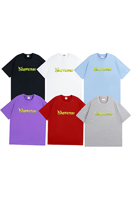 シュプリームメンズ レディース 半袖Tシャツ