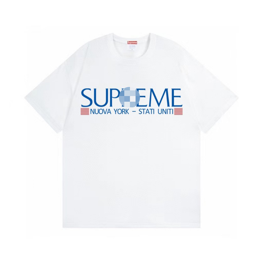 シュプリームメンズ レディース 半袖Tシャツ