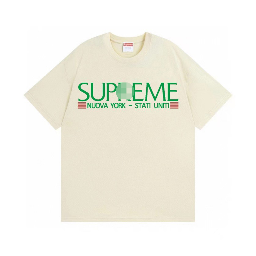 シュプリームメンズ レディース 半袖Tシャツ