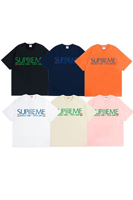 シュプリームメンズ レディース 半袖Tシャツ