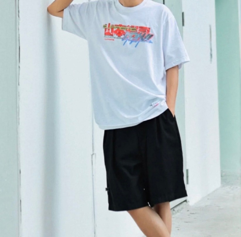 シュプリーム×ヨウジヤマモトスーパーコピーメンズ レディース 半袖Tシャツ