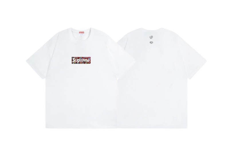 シュプリームメンズ レディース 半袖Tシャツ