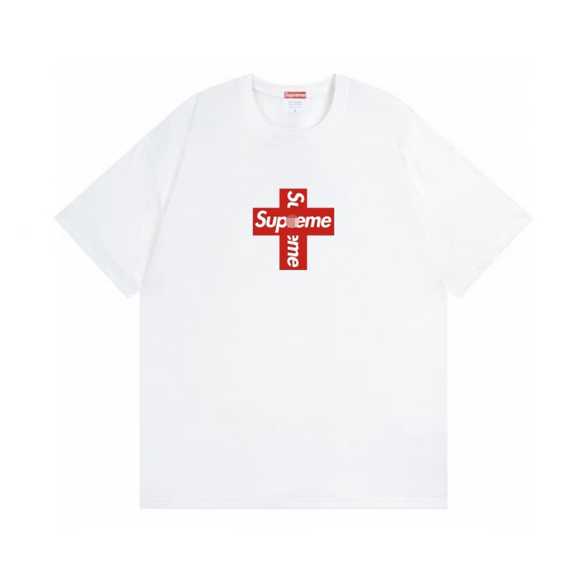 シュプリームメンズ レディース 半袖Tシャツ