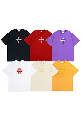 シュプリームメンズ レディース 半袖Tシャツ