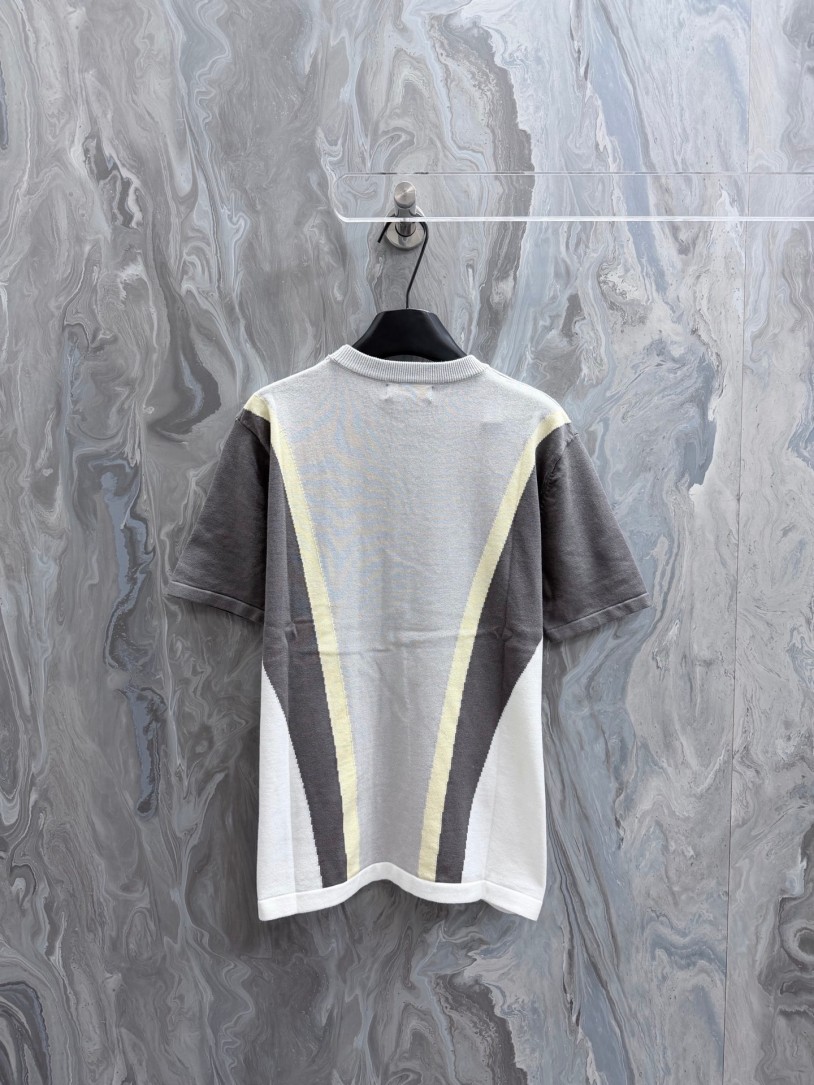 ルイヴィトンスーパーコピーメンズ レディース　ニット 半袖Tシャツ