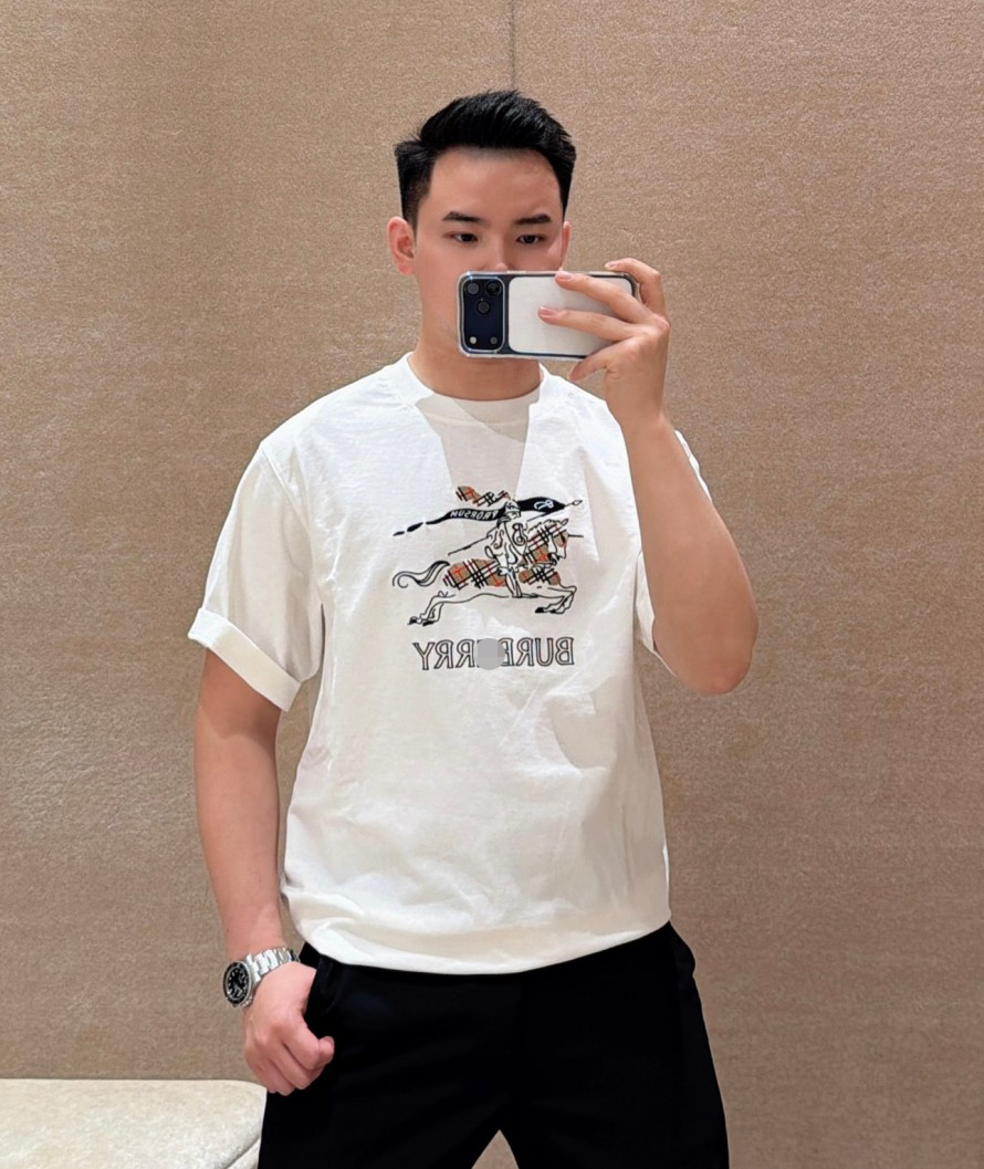 バーバリーメンズ レディース 半袖Tシャツ