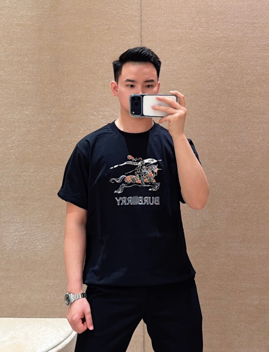 バーバリーメンズ レディース 半袖Tシャツ