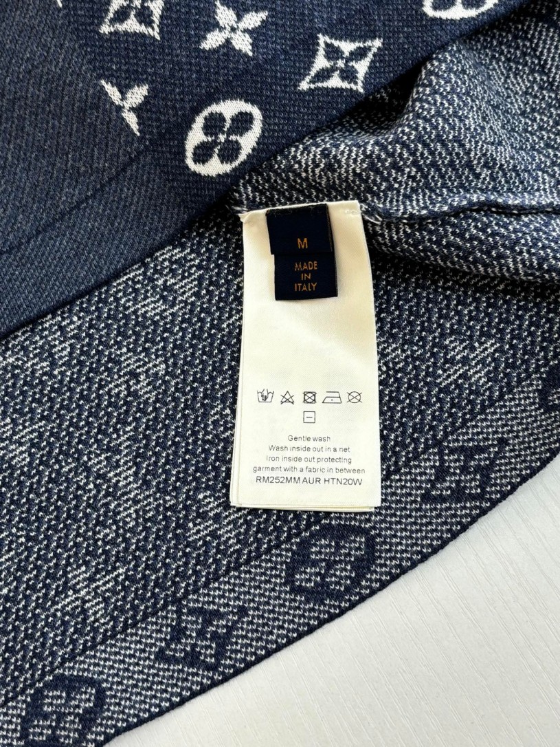 ヴィトンメンズ レディース　ニット 半袖Tシャツ