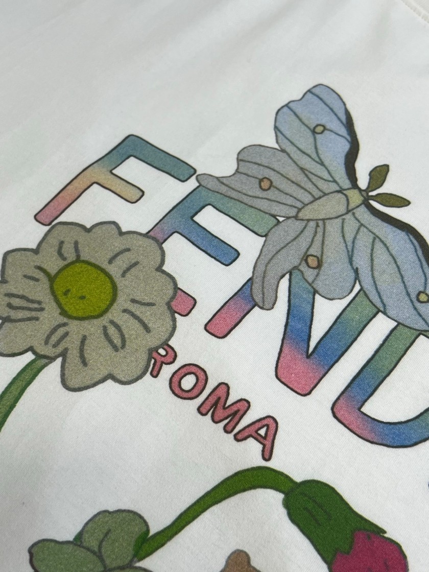 フェンディメンズ レディース 半袖Tシャツ