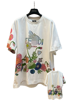 フェンディメンズ レディース 半袖Tシャツ