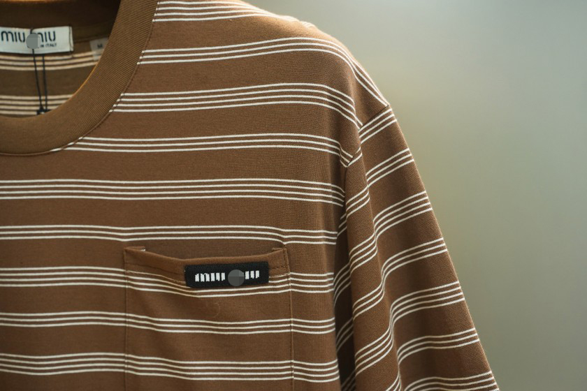 ミュウミュウメンズ レディース 半袖Tシャツ