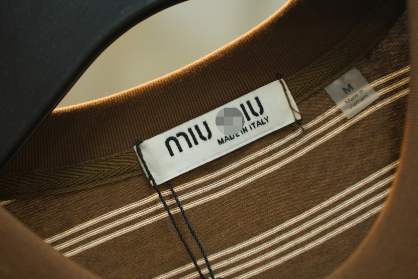 ミュウミュウメンズ レディース 半袖Tシャツ