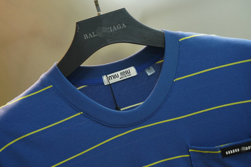 ミュウミュウメンズ レディース 半袖Tシャツ