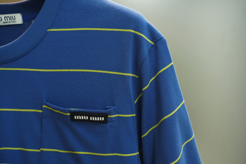 ミュウミュウメンズ レディース 半袖Tシャツ