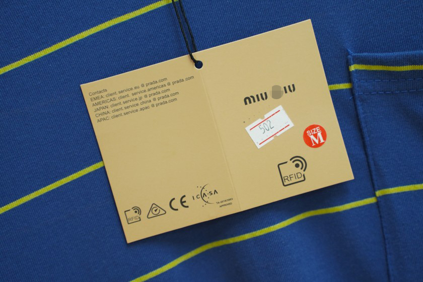 ミュウミュウメンズ レディース 半袖Tシャツ