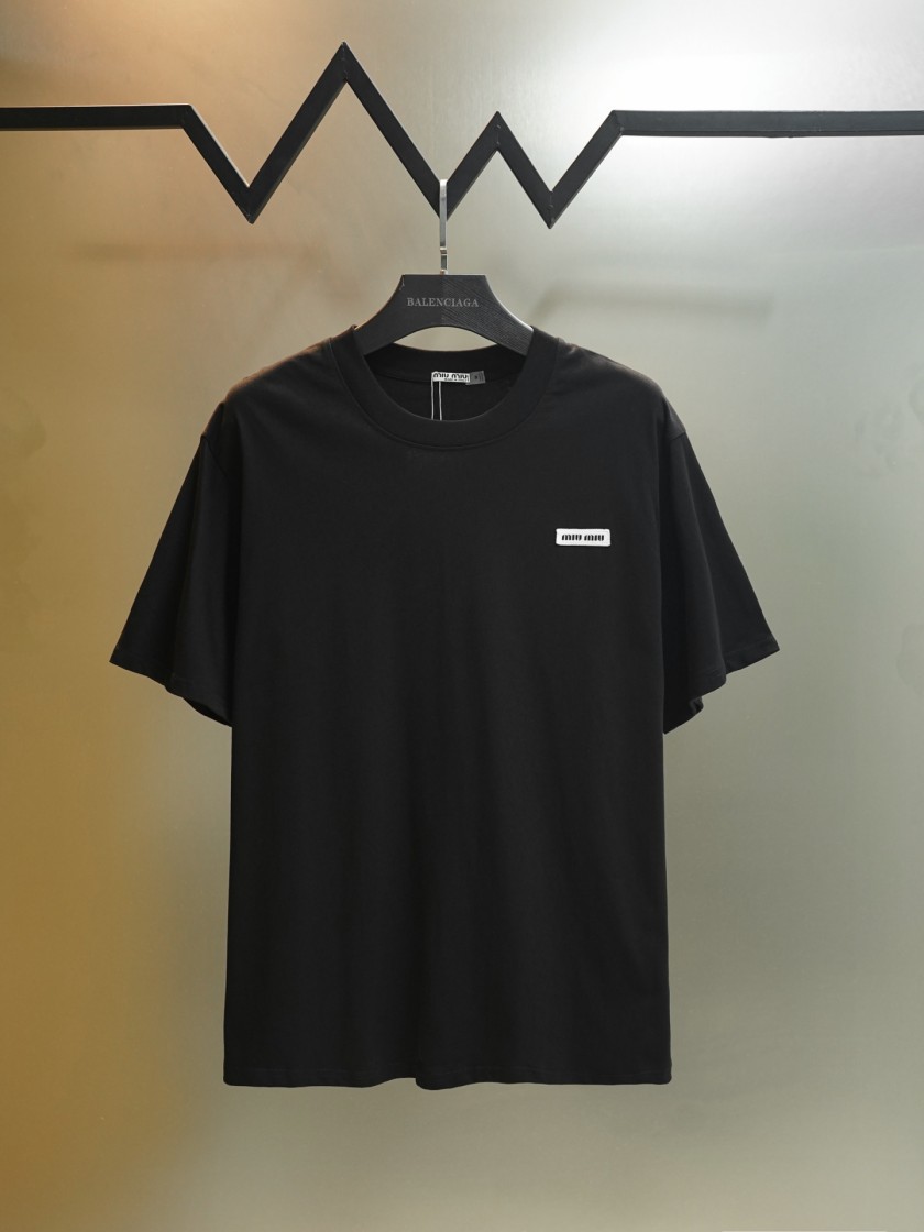 ミュウミュウメンズ レディース 半袖Tシャツ