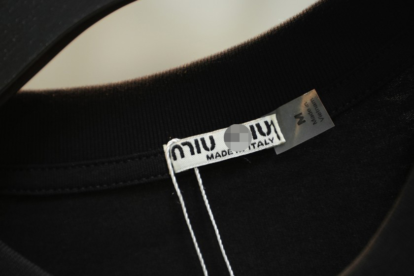 ミュウミュウメンズ レディース 半袖Tシャツ