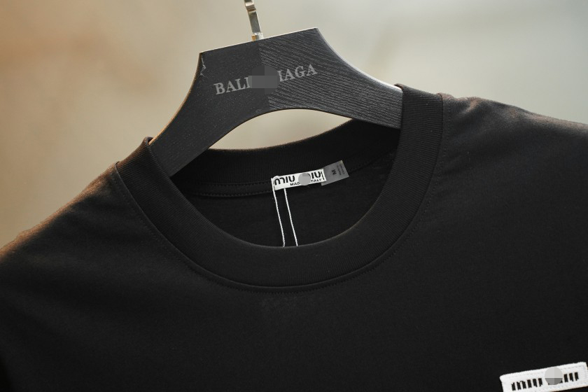 ミュウミュウメンズ レディース 半袖Tシャツ