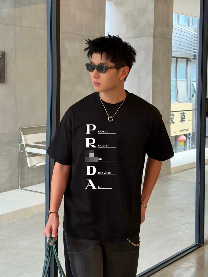 プラダスーパーコピーメンズ レディース 半袖Tシャツ