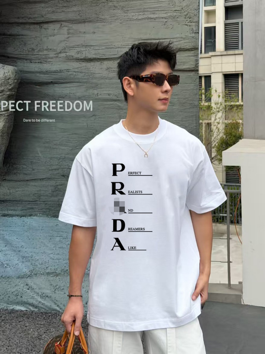 プラダスーパーコピーメンズ レディース 半袖Tシャツ