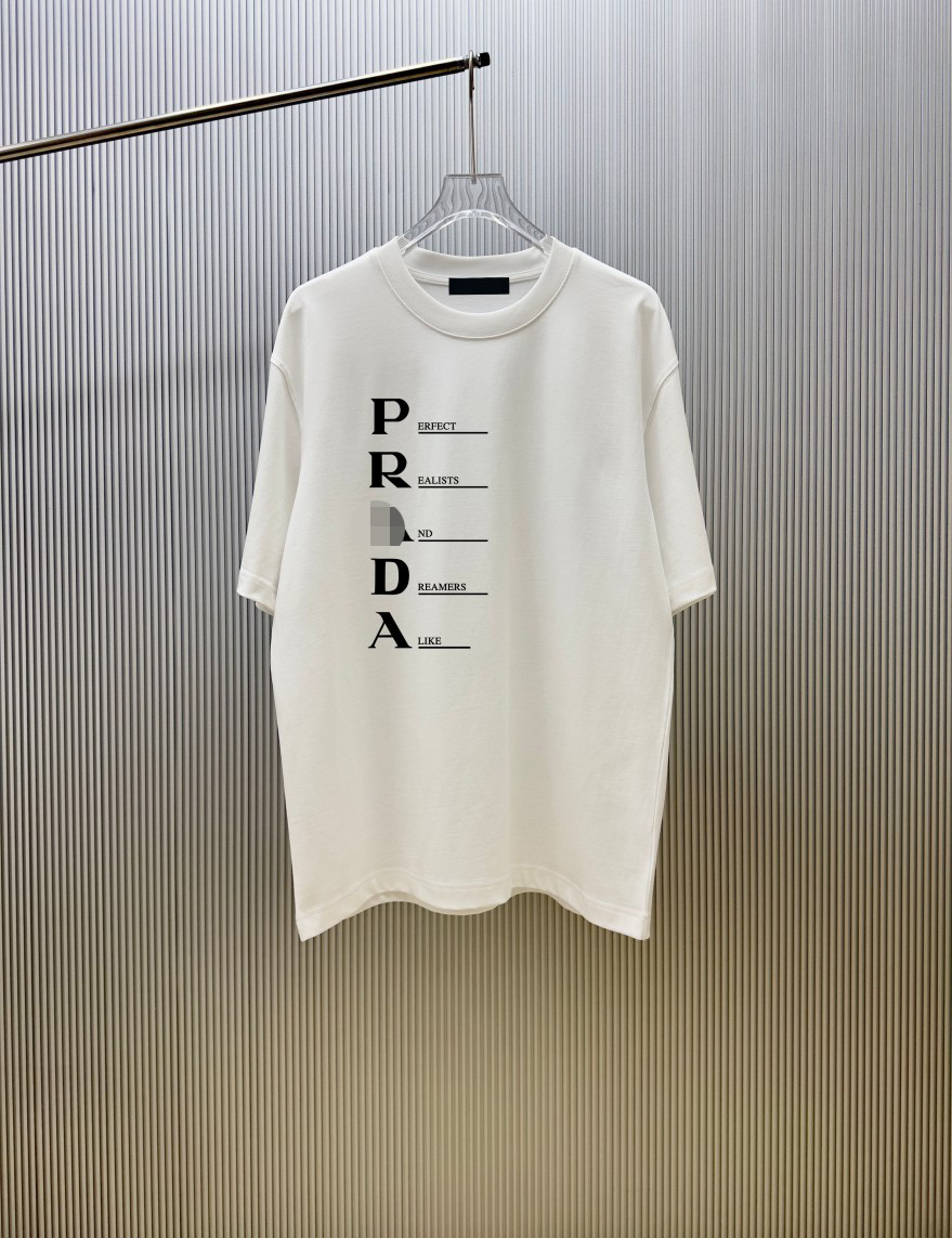 プラダスーパーコピーメンズ レディース 半袖Tシャツ