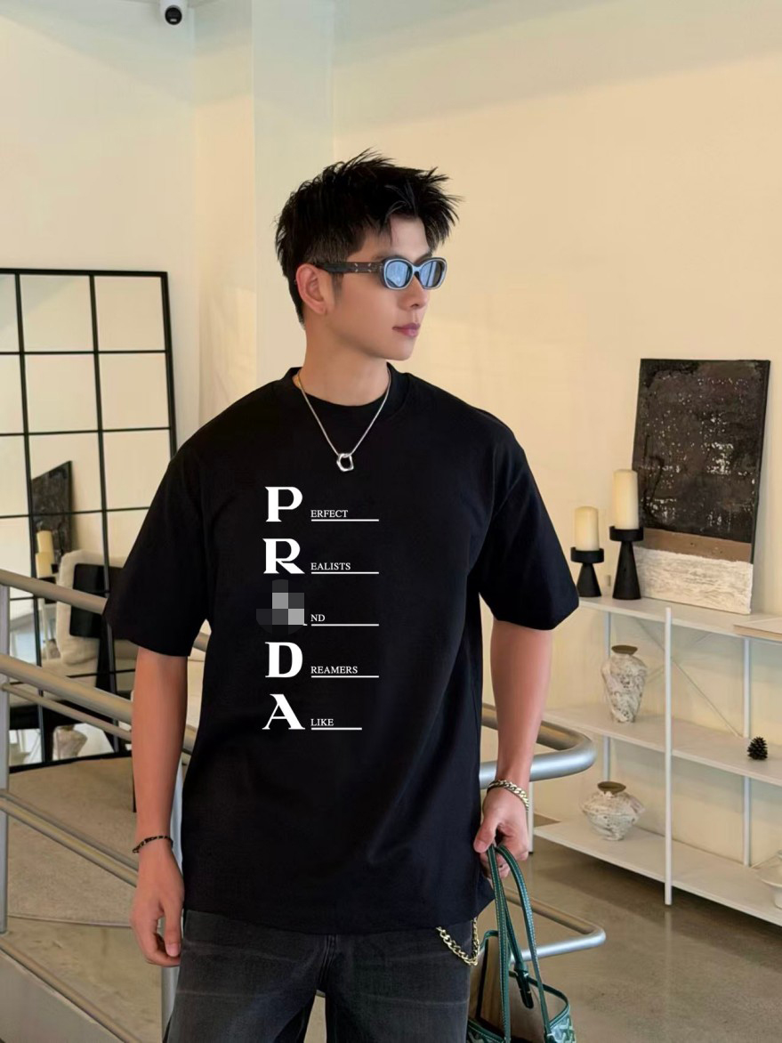 プラダスーパーコピーメンズ レディース 半袖Tシャツ