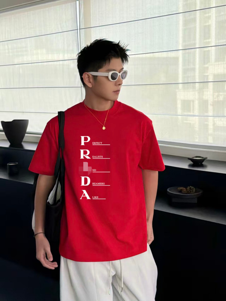 プラダスーパーコピーメンズ レディース 半袖Tシャツ