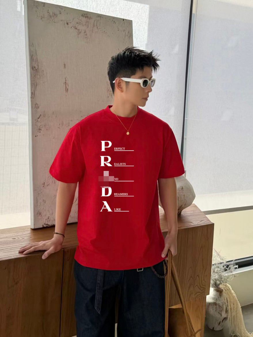 プラダスーパーコピーメンズ レディース 半袖Tシャツ