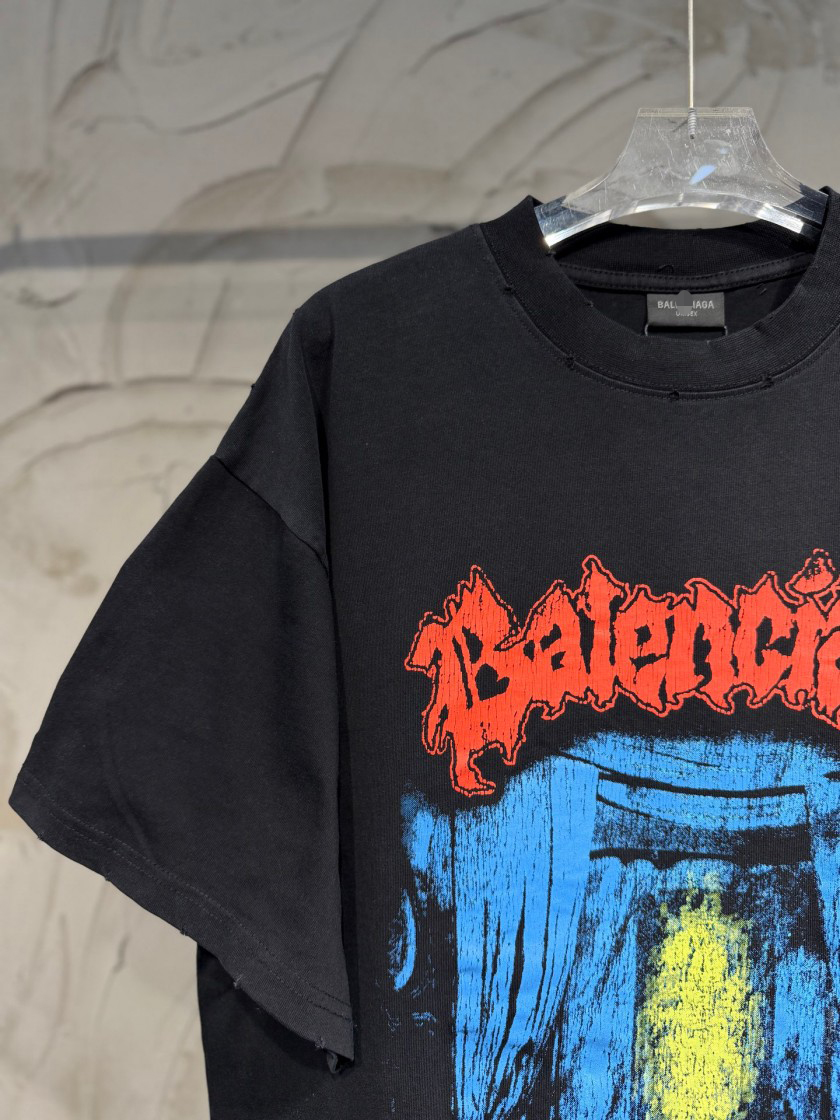 バレンシアガコピー BALENCIAGAメンズ レディース 半袖Tシャツ