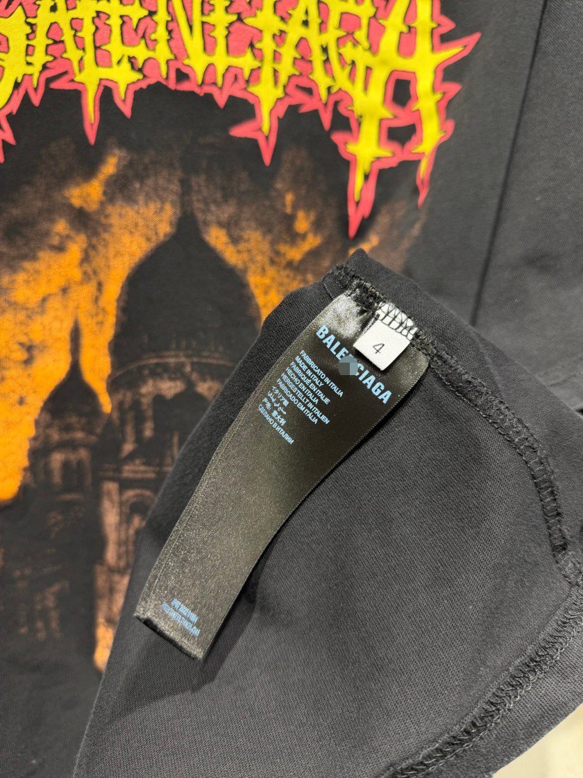 バレンシアガコピー BALENCIAGAメンズ レディース 半袖Tシャツ