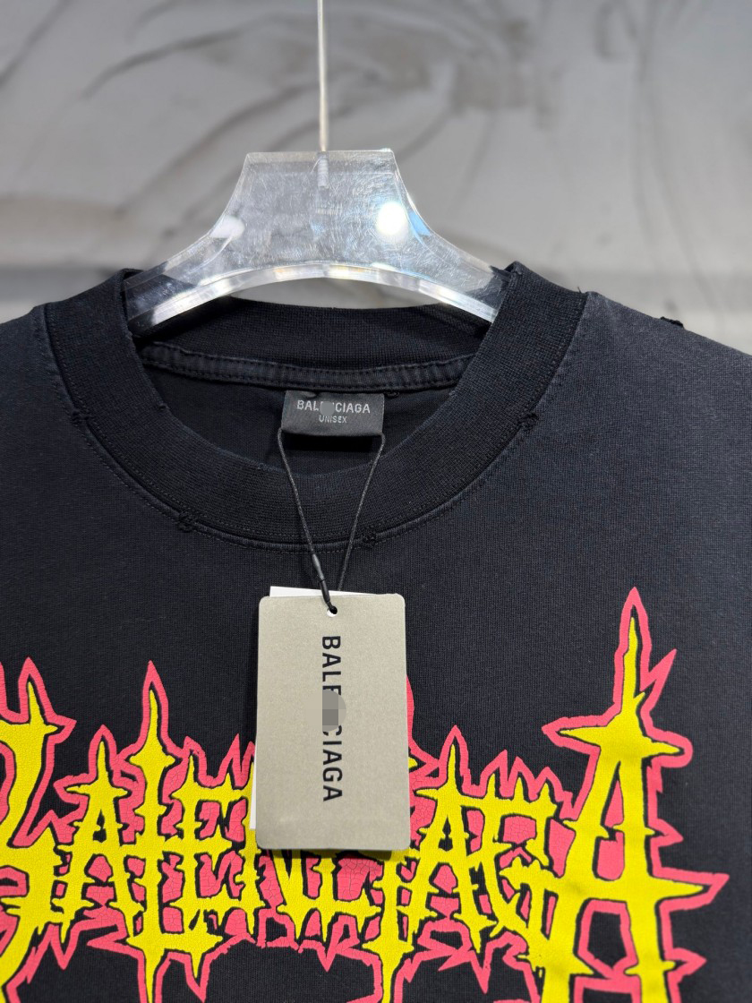 バレンシアガコピー BALENCIAGAメンズ レディース 半袖Tシャツ