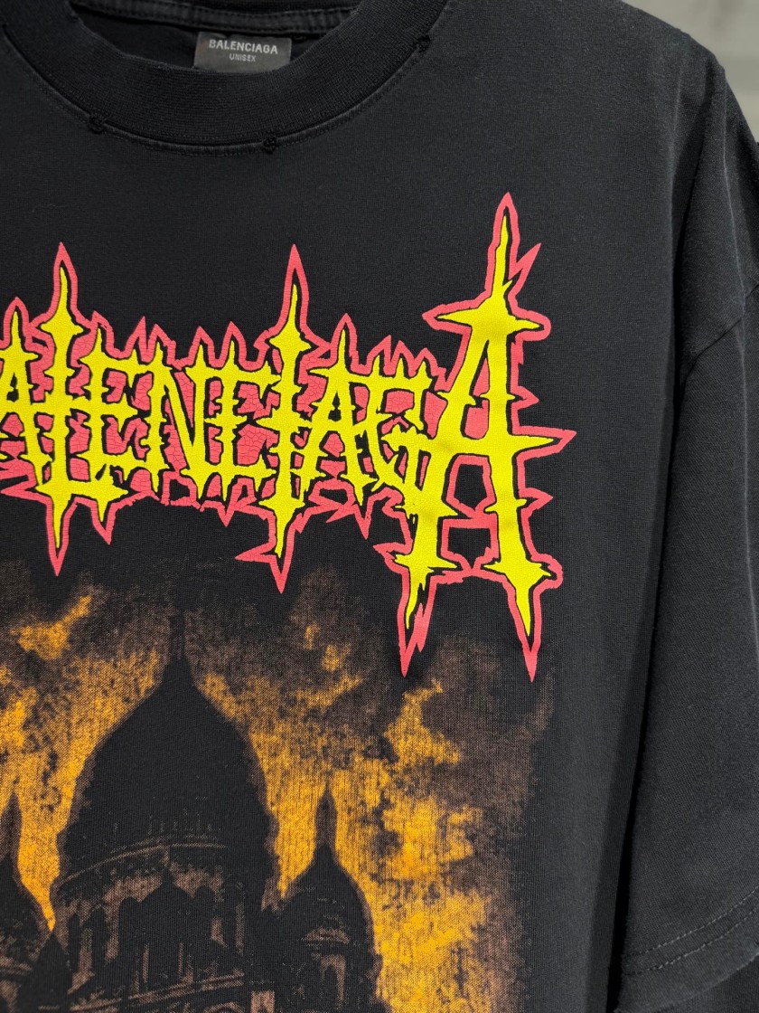 バレンシアガコピー BALENCIAGAメンズ レディース 半袖Tシャツ