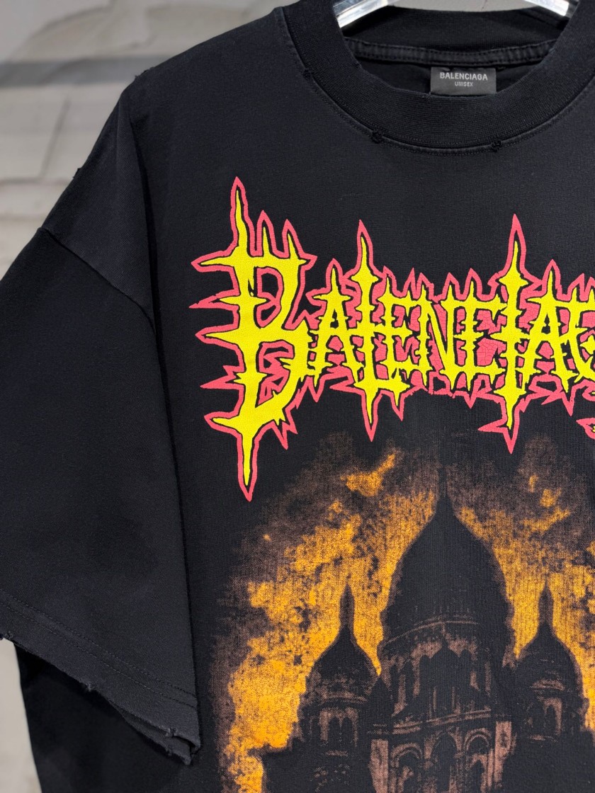 バレンシアガコピー BALENCIAGAメンズ レディース 半袖Tシャツ