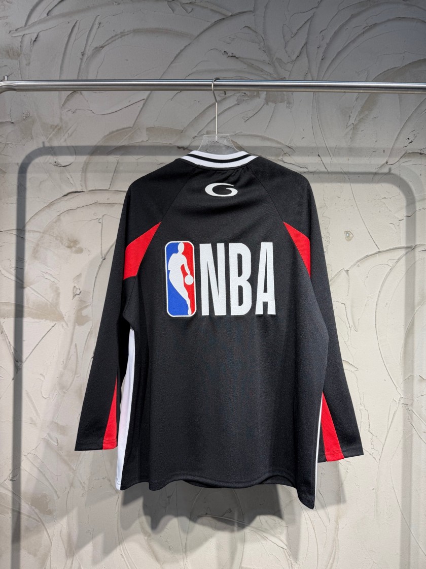 バレンタイプ×NBAメンズ レディース 長袖 Tシャツ
