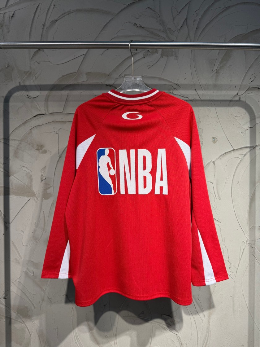 バレンタイプ×NBAメンズ レディース 長袖 Tシャツ